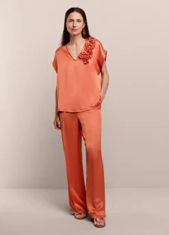 Vrouwen Summum Woman Mouwloze Top Met Accent