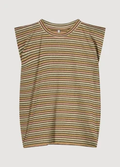 Vrouwen Summum Woman Mouwloze Top Met Streepjes