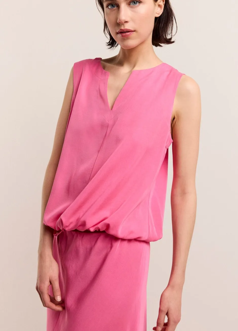 Vrouwen Summum Woman Mouwloze Top Met V-Split