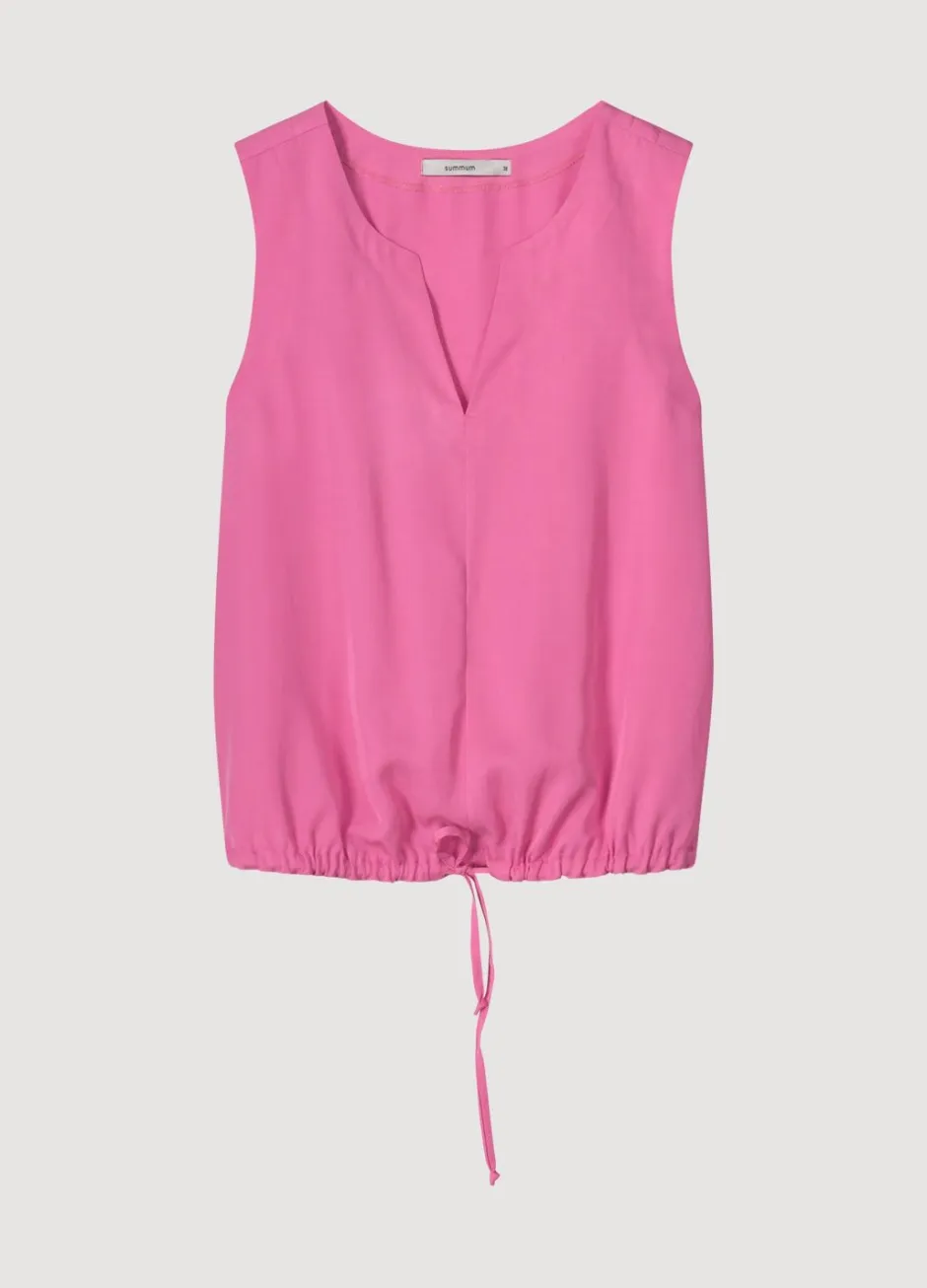 Vrouwen Summum Woman Mouwloze Top Met V-Split
