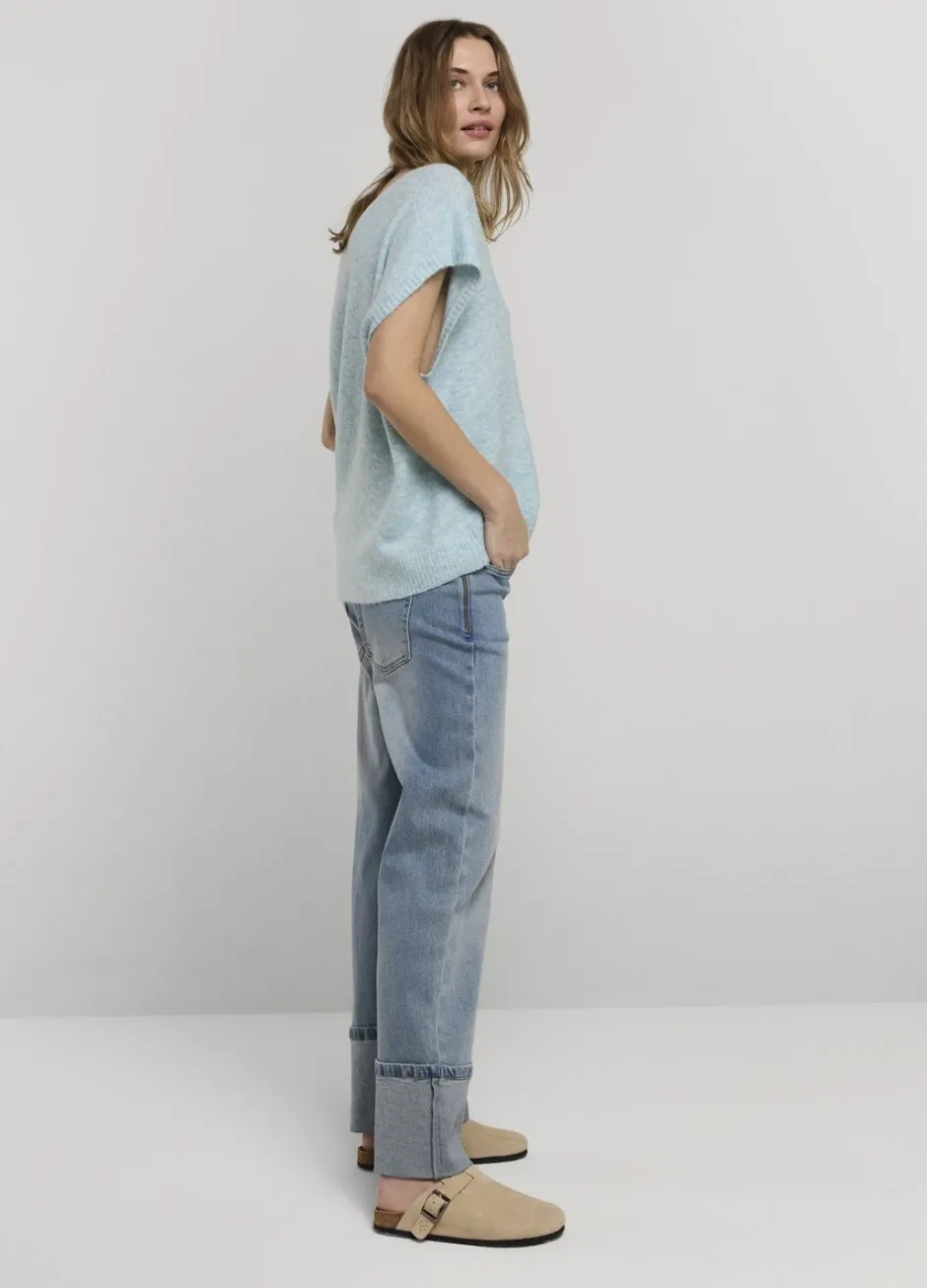 Vrouwen Summum Woman Mouwloze Trui Oversized