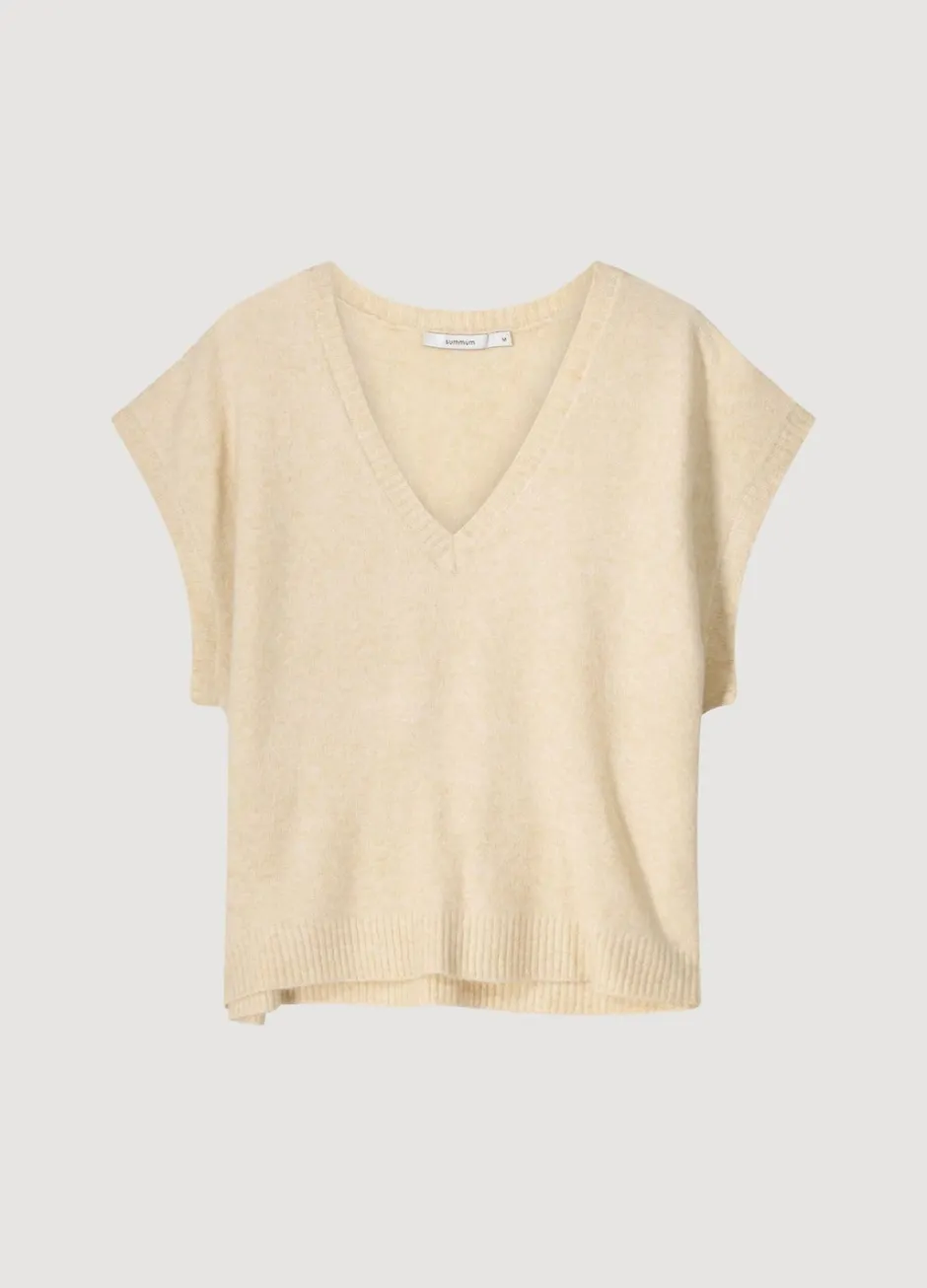 Vrouwen Summum Woman Mouwloze Trui Oversized
