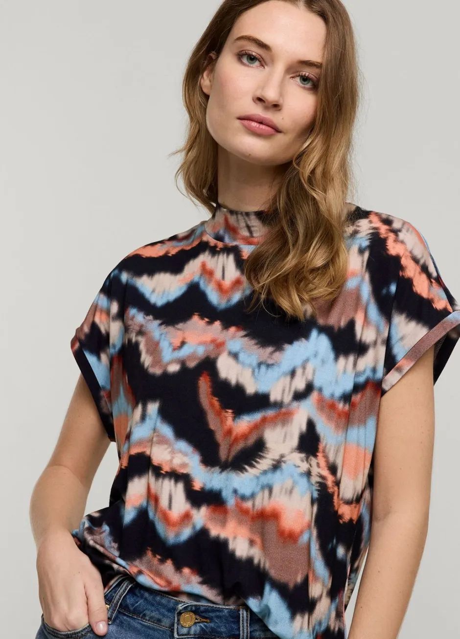 Vrouwen Summum Woman Multicolor Jersey Top