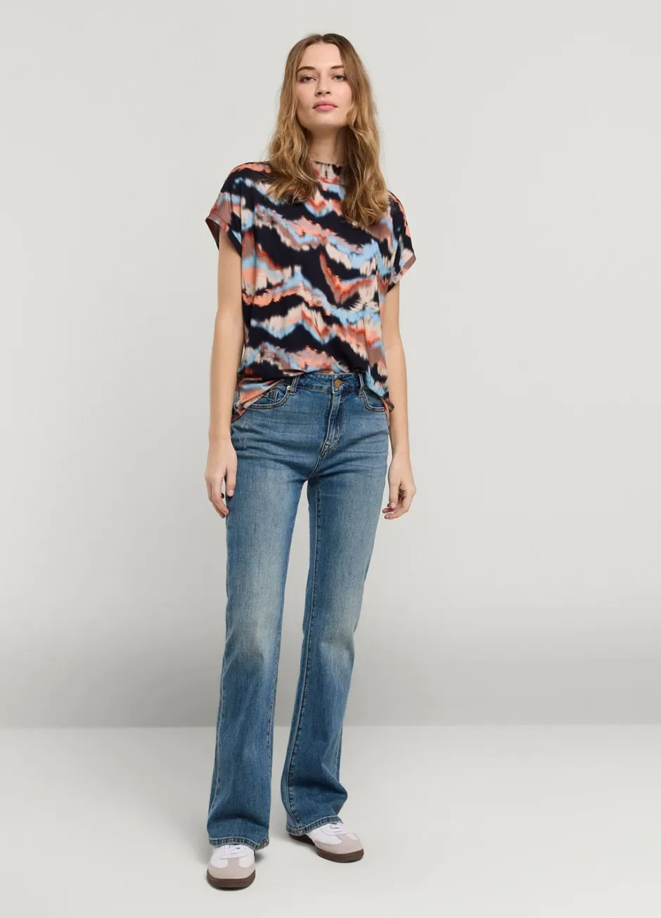 Vrouwen Summum Woman Multicolor Jersey Top