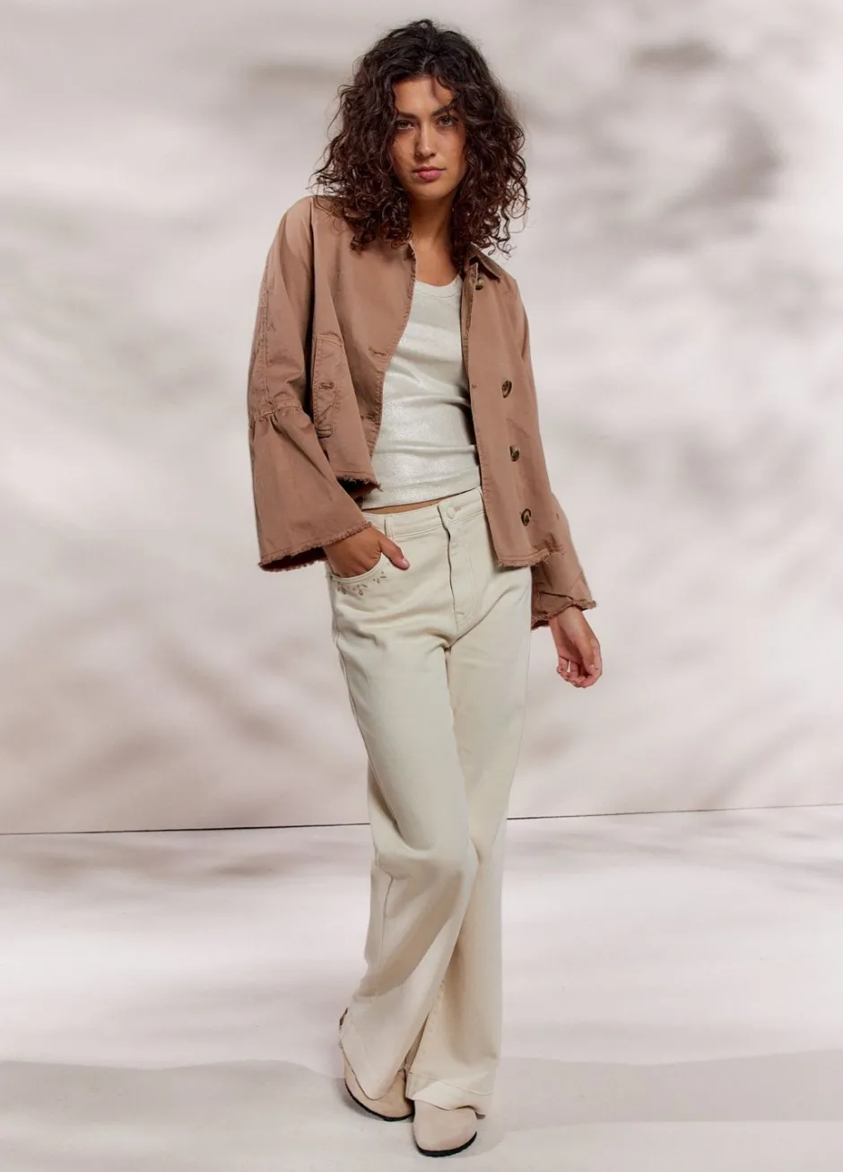 Vrouwen Summum Woman Off White Denim