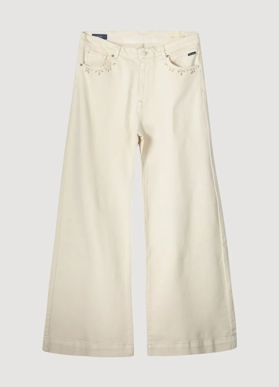 Vrouwen Summum Woman Off White Denim