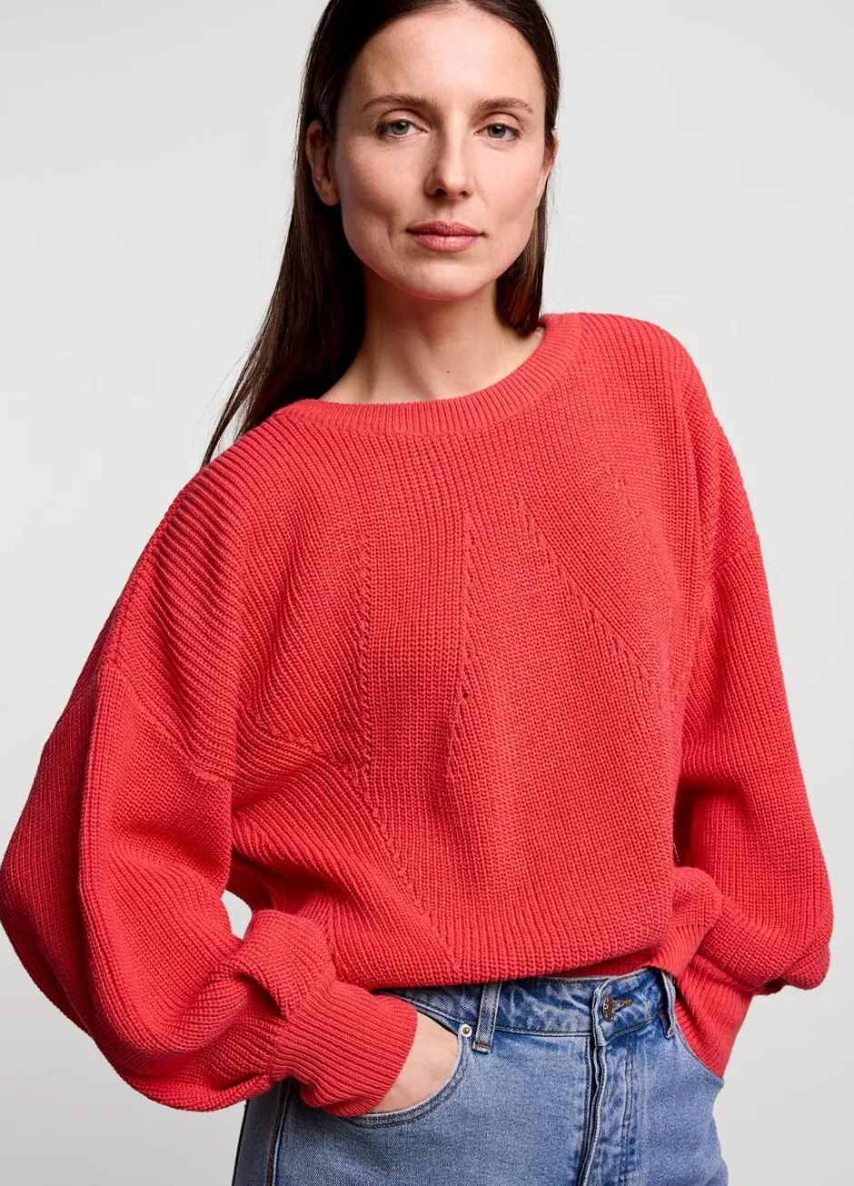 Vrouwen Summum Woman Oversized Gebreide Trui