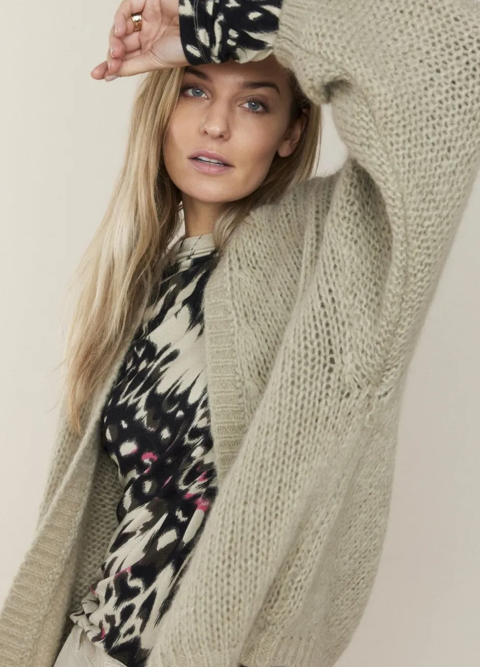 Vrouwen Summum Woman Oversized Open Vest