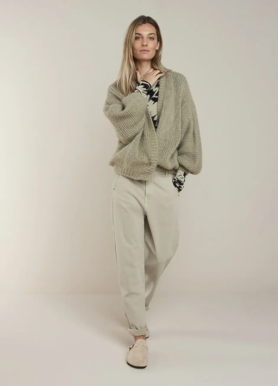 Vrouwen Summum Woman Oversized Open Vest