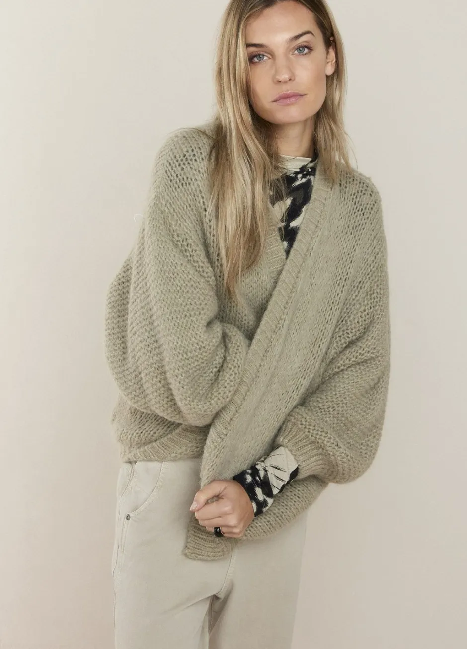 Vrouwen Summum Woman Oversized Open Vest