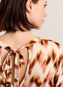 Vrouwen Summum Woman Oversized Zigzag Top