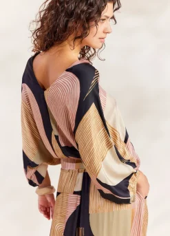 Vrouwen Summum Woman Reversible Top Met Print