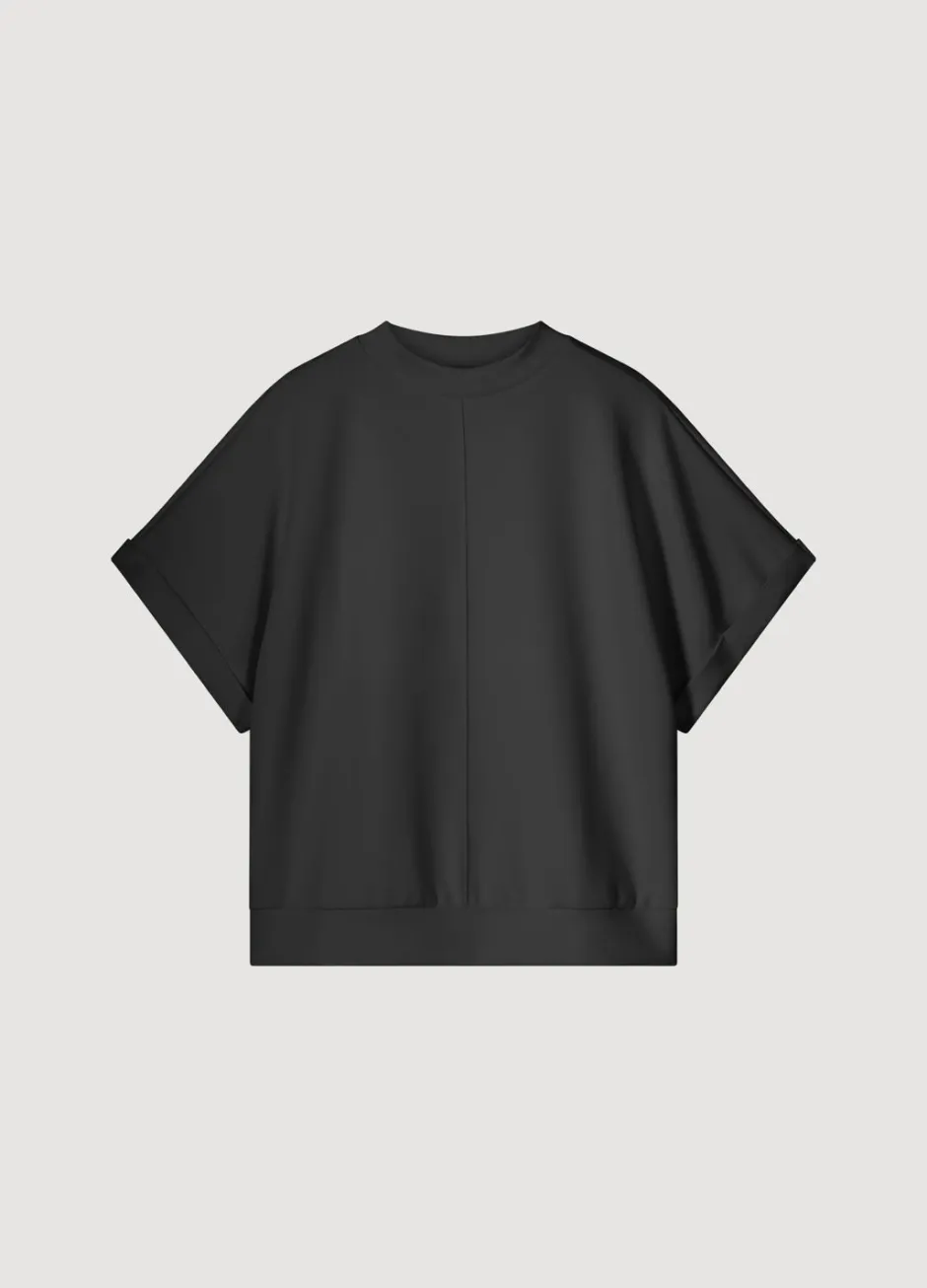 Vrouwen Summum Woman Scuba Top Met Korte Mouw