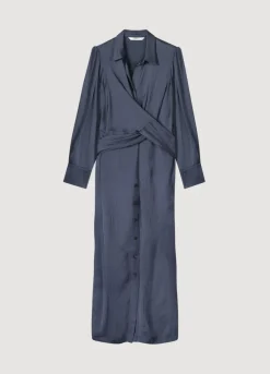 Vrouwen Summum Woman Silky Touch Doorknoopjurk