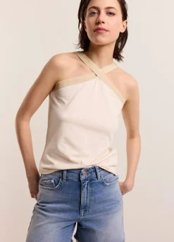 Vrouwen Summum Woman Singlet Gekruiste Halslijn