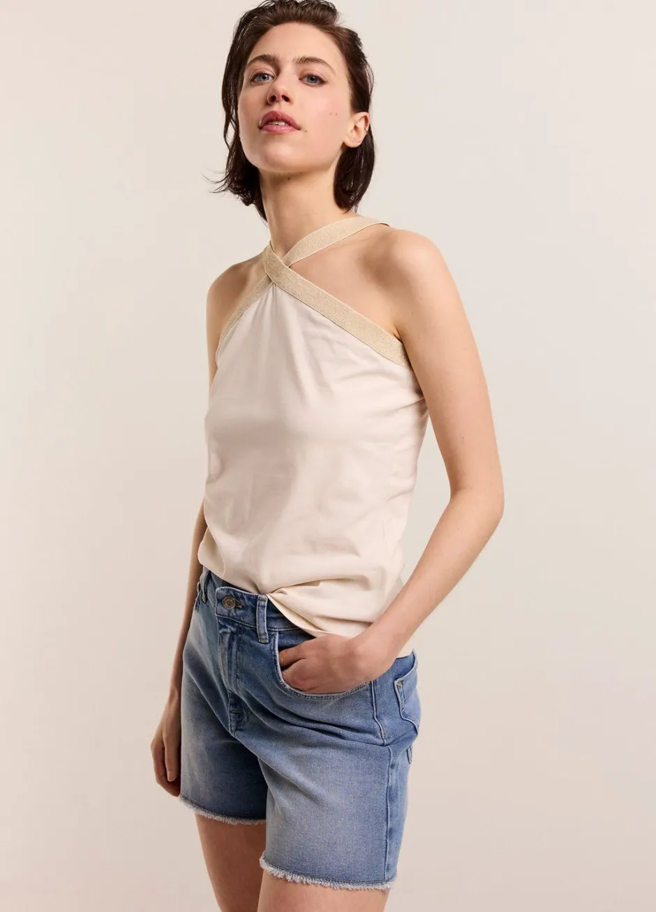 Vrouwen Summum Woman Singlet Gekruiste Halslijn