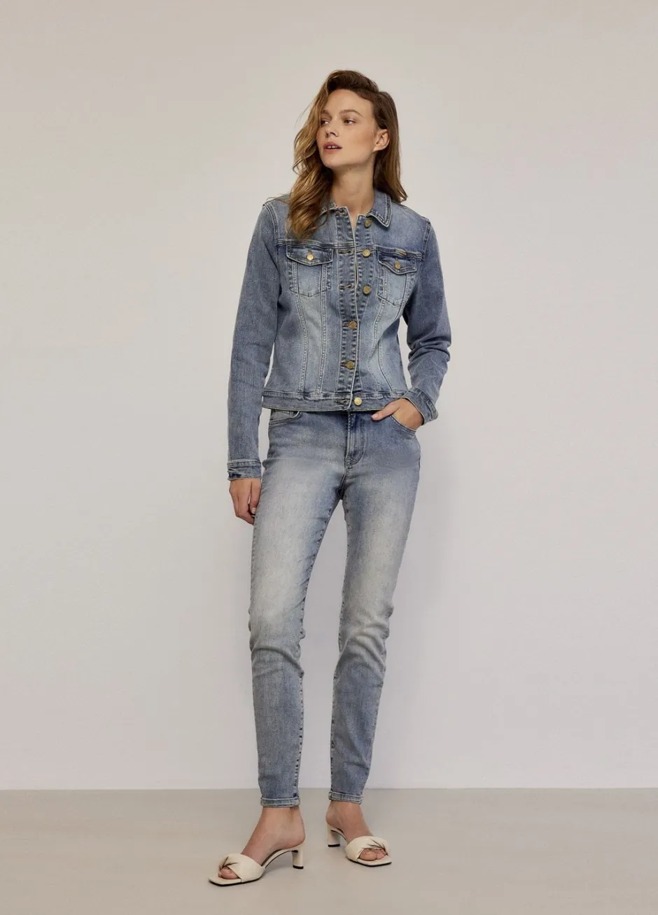Vrouwen Summum Woman Skinny Blue Daze Nova