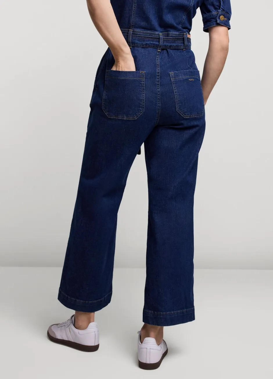Vrouwen Summum Woman Slim Fit Denim Jumpsuit