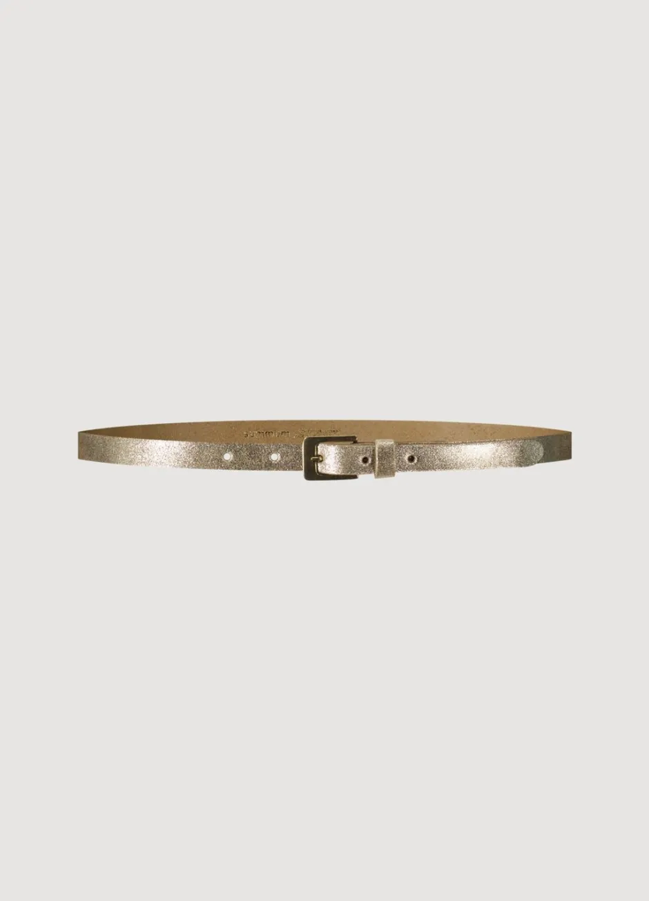 Vrouwen Summum Woman Smalle Metallic Riem