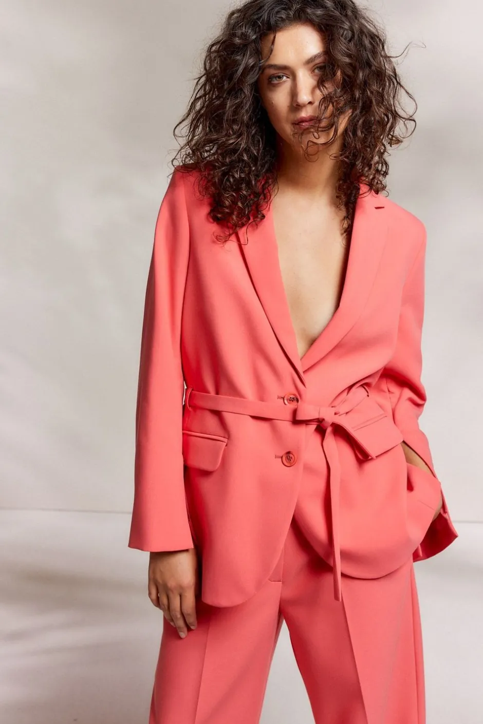 Vrouwen Summum Woman Soft Foam Boyfriend Blazer