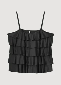 Vrouwen Summum Woman Spaghettitop Met Ruches