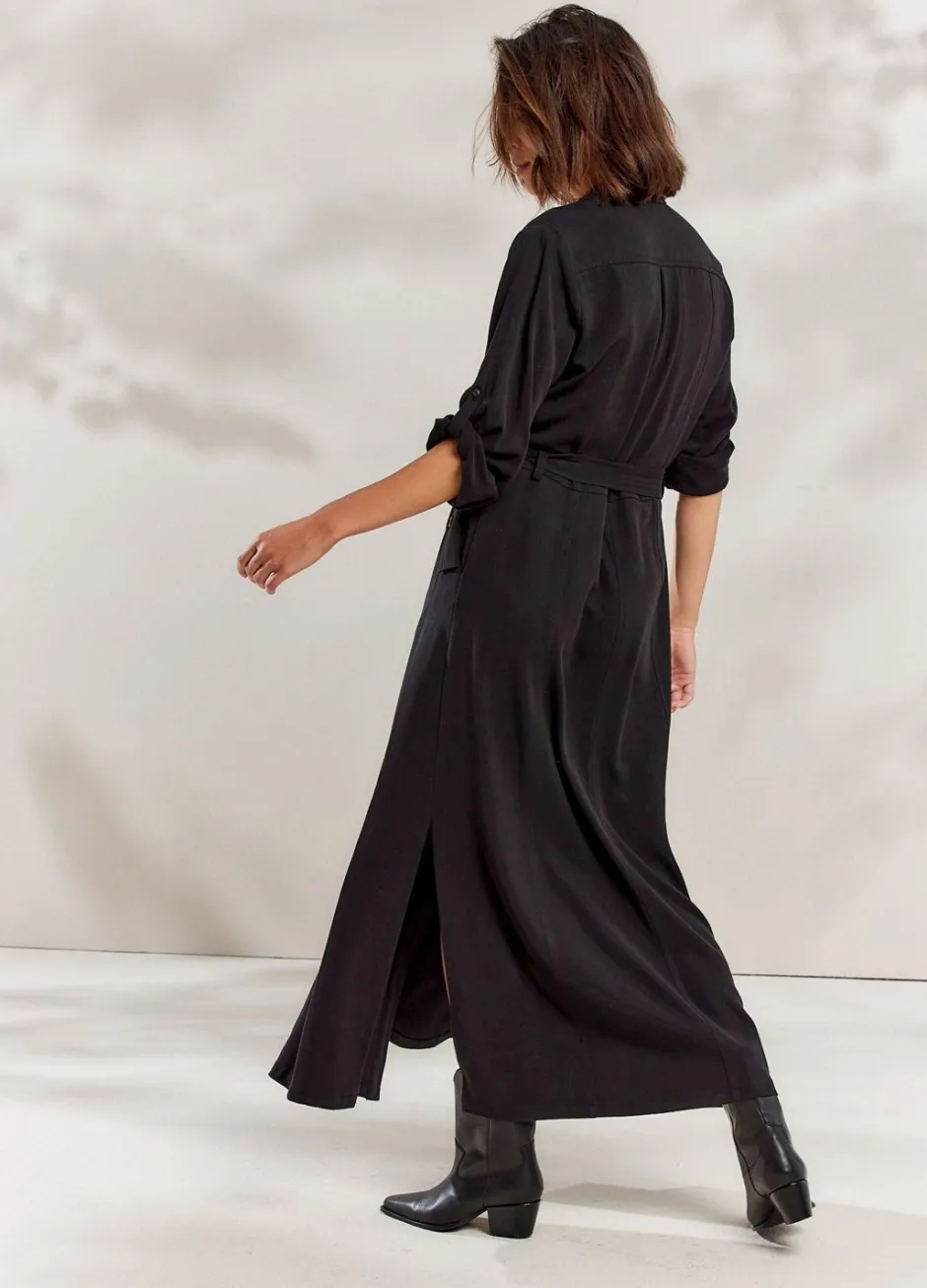 Vrouwen Summum Woman Stoere Doorknoopjurk