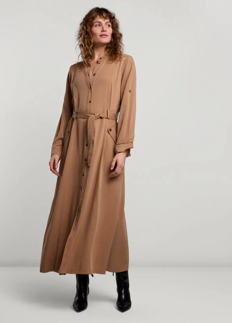 Vrouwen Summum Woman Stoere Doorknoopjurk