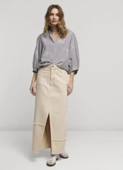 Vrouwen Summum Woman Streepjestop Met Bloemen
