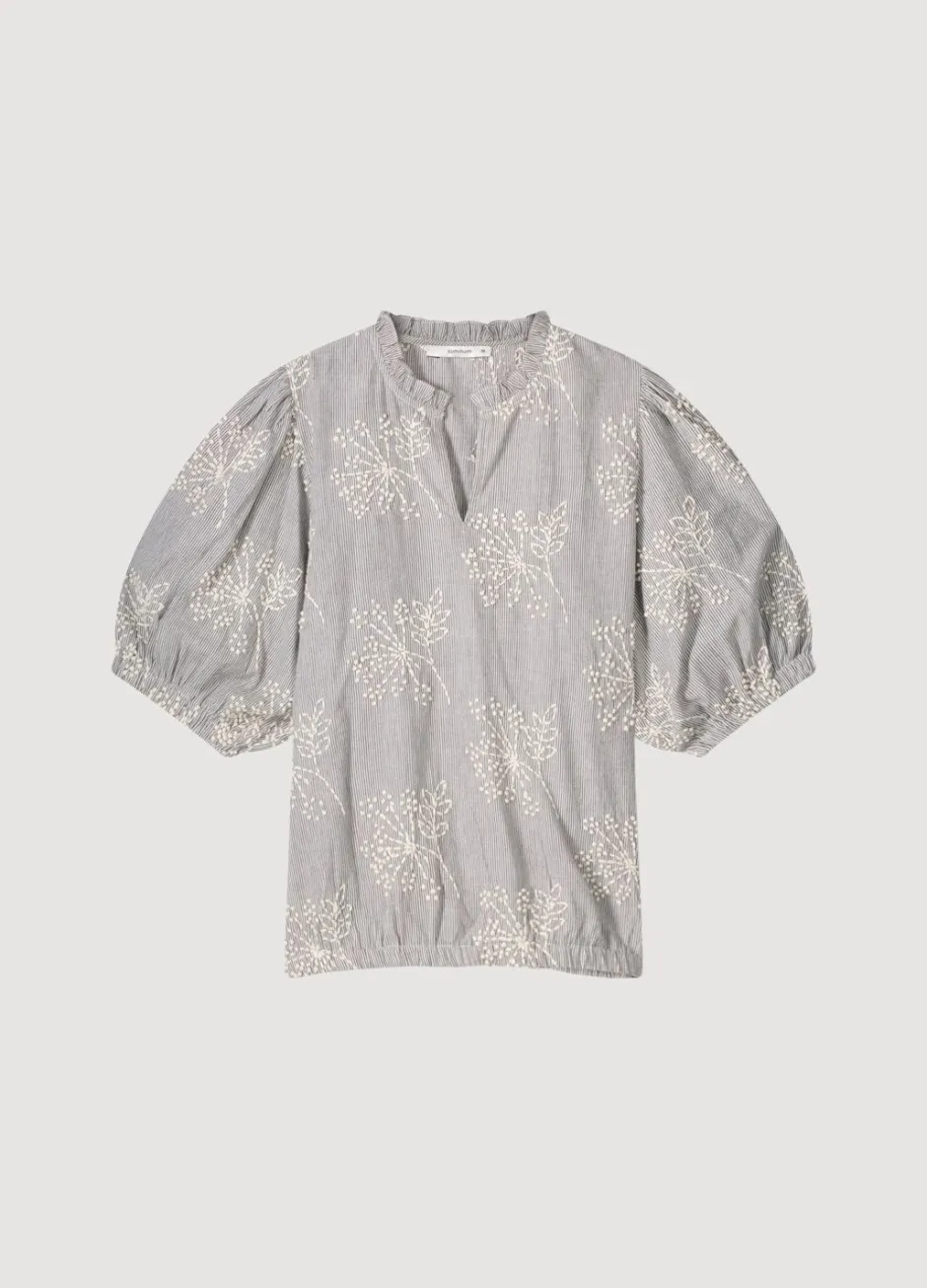 Vrouwen Summum Woman Streepjestop Met Bloemen