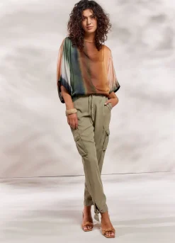 Vrouwen Summum Woman Top Faded Print