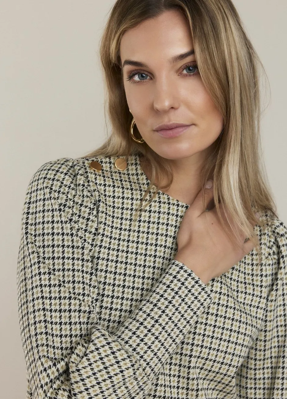 Vrouwen Summum Woman Top Met Ballonmouw