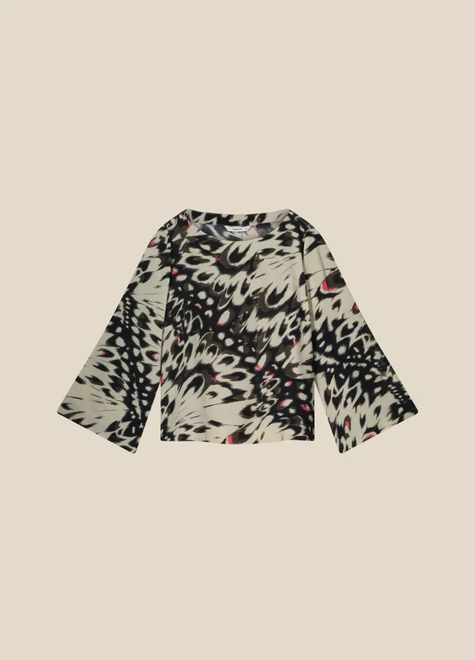 Vrouwen Summum Woman Top Met Flared Mouwen