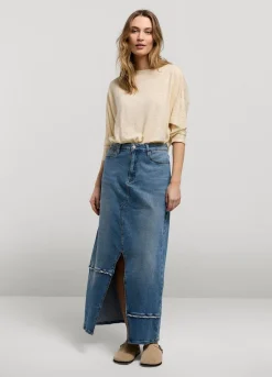 Vrouwen Summum Woman Top Met Kanten Mouw