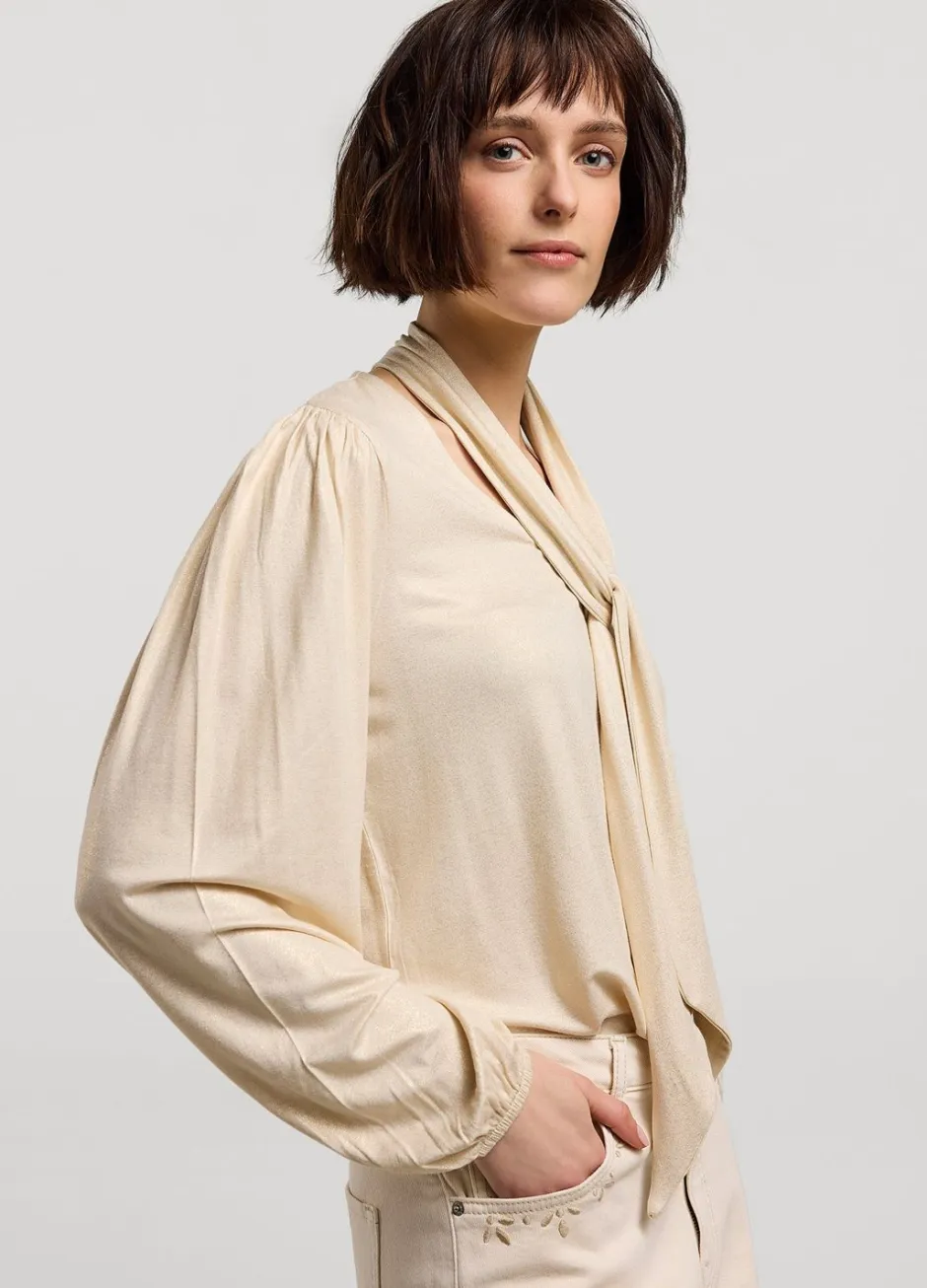 Vrouwen Summum Woman Top Met Losse Sjaal