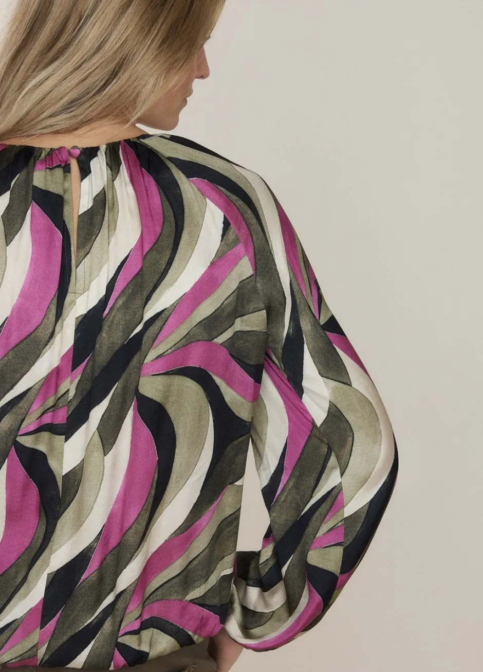 Vrouwen Summum Woman Top Met Pofmouw
