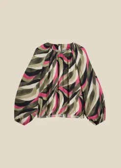 Vrouwen Summum Woman Top Met Pofmouw