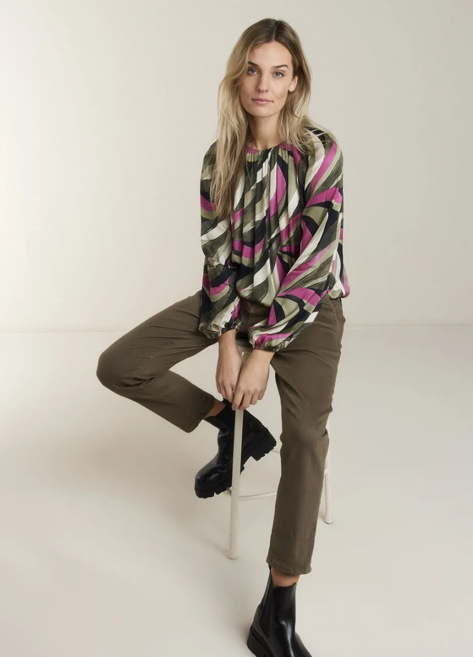 Vrouwen Summum Woman Top Met Pofmouw