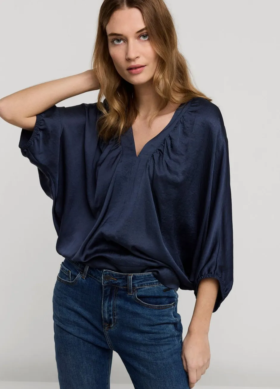 Vrouwen Summum Woman Top Met Vleermuismouw