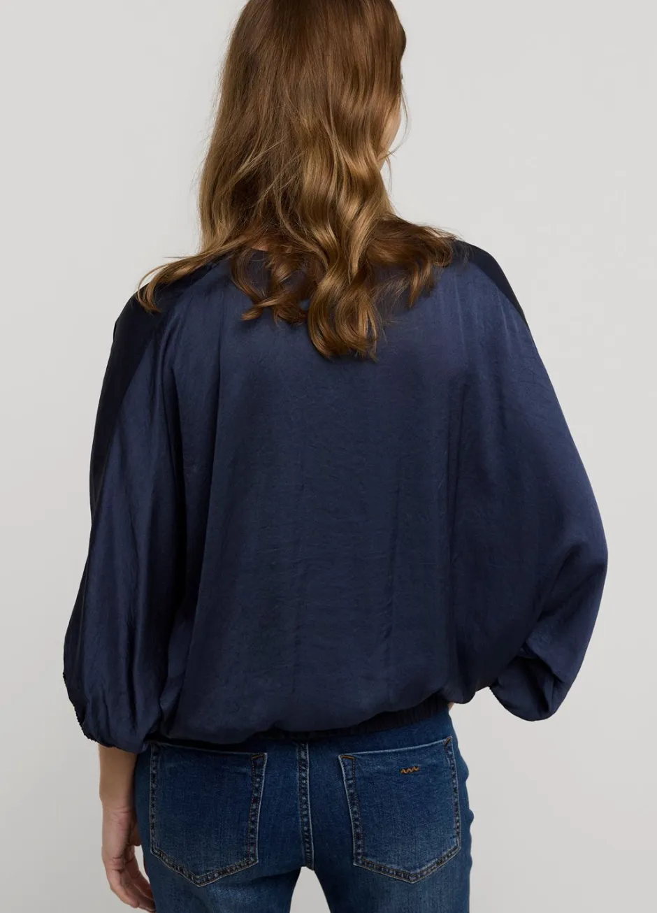 Vrouwen Summum Woman Top Met Vleermuismouw