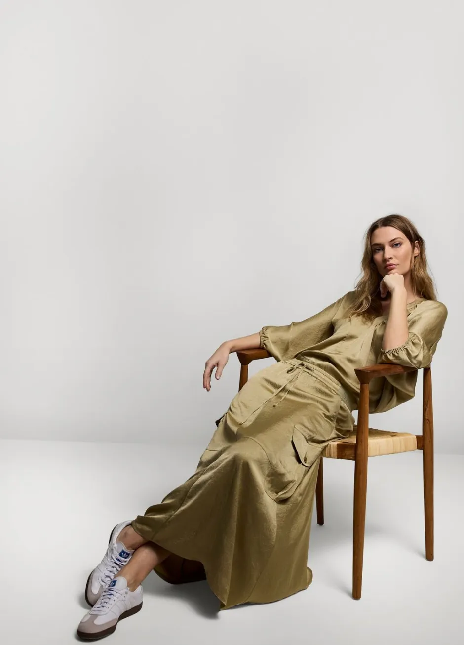 Vrouwen Summum Woman Top Met Vleermuismouw