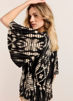 Vrouwen Summum Woman Top Met Wijde Mouw