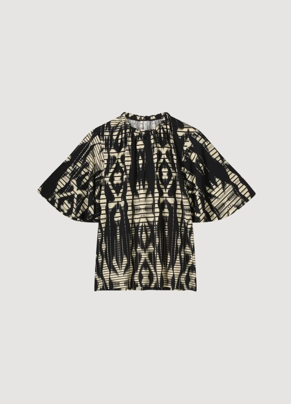 Vrouwen Summum Woman Top Met Wijde Mouw
