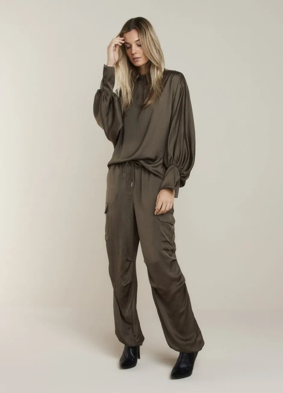 Vrouwen Summum Woman Top Vleermuismouw