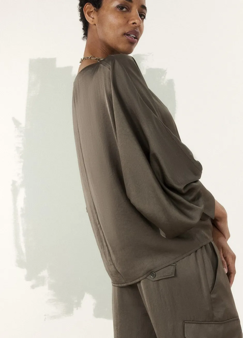 Vrouwen Summum Woman Top Vleermuismouw