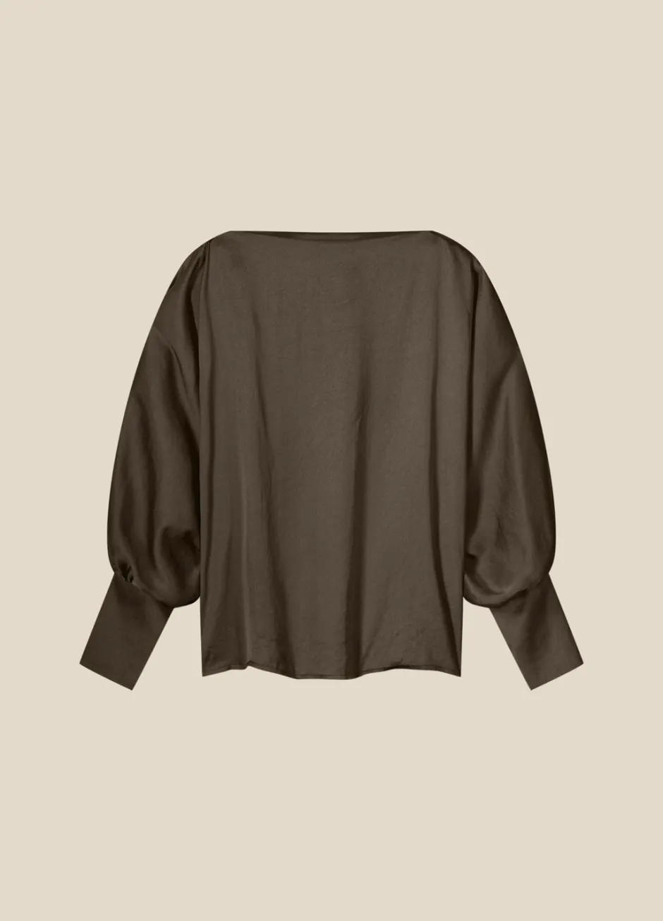 Vrouwen Summum Woman Top Vleermuismouw