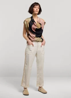 Vrouwen Summum Woman Top Waterval Halslijn