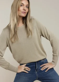 Vrouwen Summum Woman Trui Met Ronde Hals