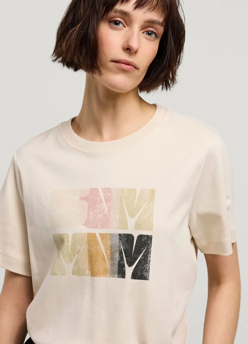 Vrouwen Summum Woman T-Shirt Met Artwork Print