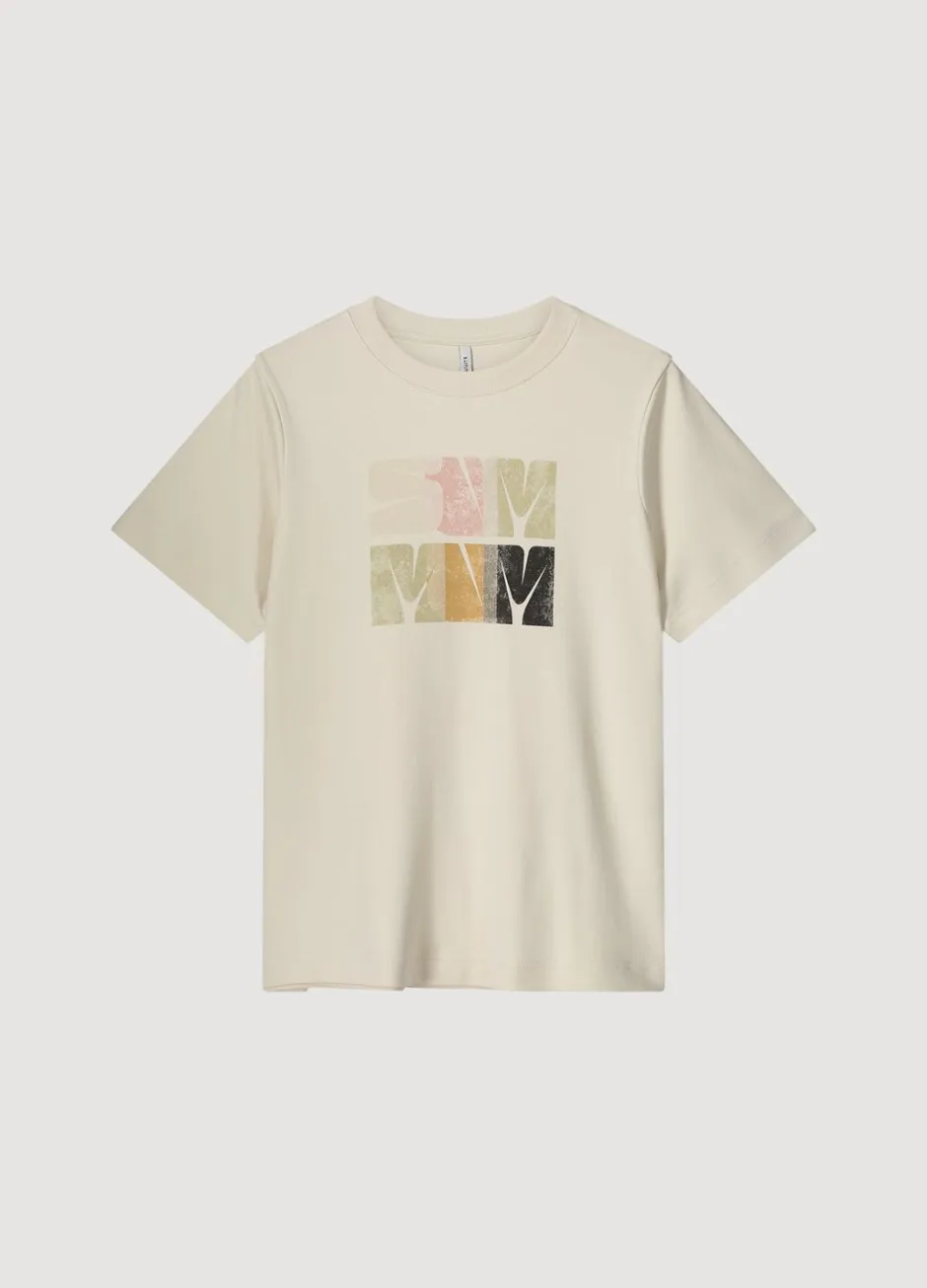 Vrouwen Summum Woman T-Shirt Met Artwork Print