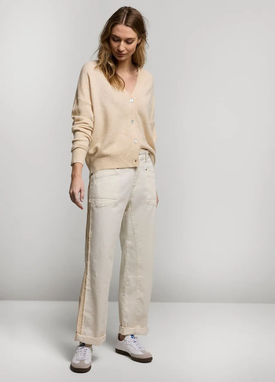 Vrouwen Summum Woman Vestje Met Parelmoer Knoopjes